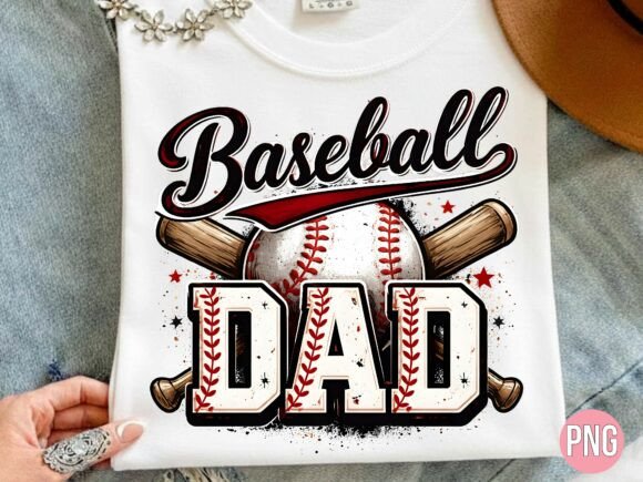 Baseball Dad Sport Game Day Design Resource