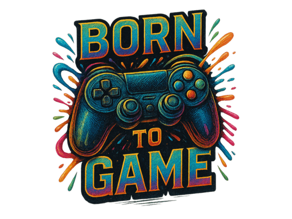 Born to Game PNG Graffiti Gaming: A Fresh Canvas for Creative Expression