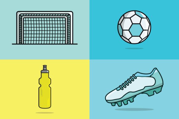 Collection of Soccer Sports Game Objects: A Strategic Resource for Designers and Marketers
