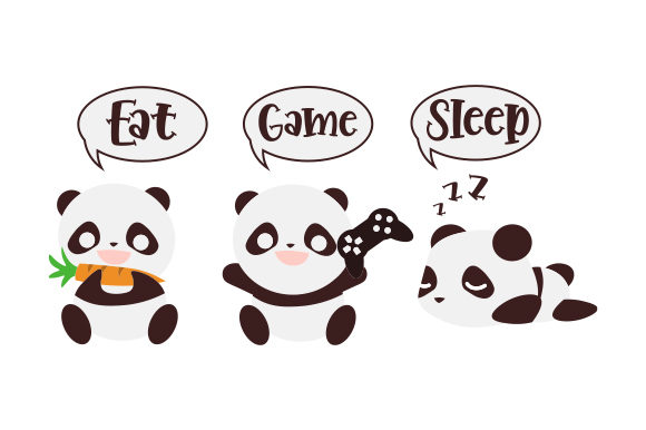 Discover the Balance of Eat, Game, Sleep Panda for a Harmonious Lifestyle