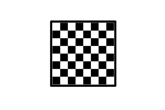 Empty Chess Board Game Illustration: A Versatile Design Resource
