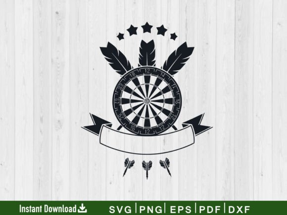 Enhancing Creativity with Dart Game SVG and Dartboard SVG Silhouette: A Must-Have for Digital Designers