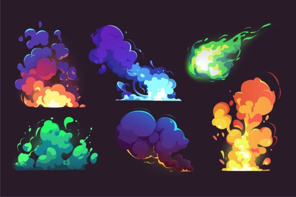 Game Boom Effect: Elevating Visual Impact with Fantasy Energy Elements
