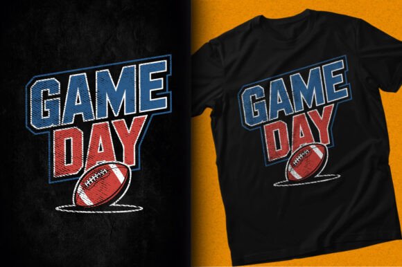 Game Day Soccer SVG Typography Design