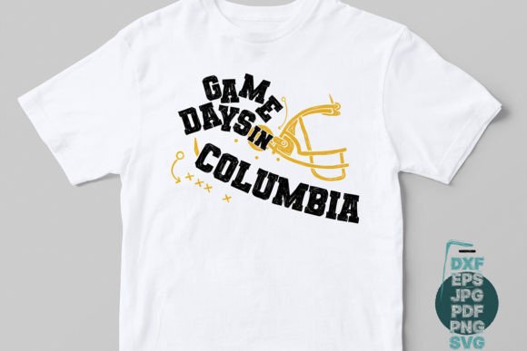 Game Days in Columbia: A Bold Display Font for Dynamic Designs