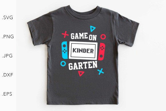 Game on Kindergarten SVG PNG: Craft Creativity Made Easy