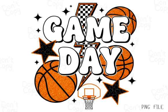 How Glitter Basketball PNG and Game Day PNG Are Elevating Creative and Business Projects