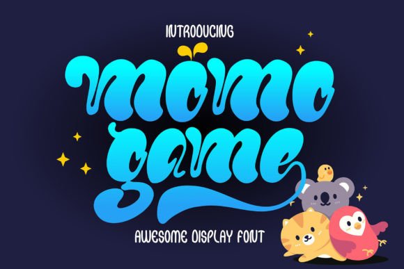Momo Game: Elevating Playful Design with Whimsical Typography