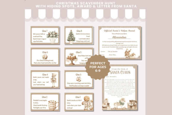 Printable Christmas Scavenger Hunt Game for Kids: A Practical Holiday Activity Solution