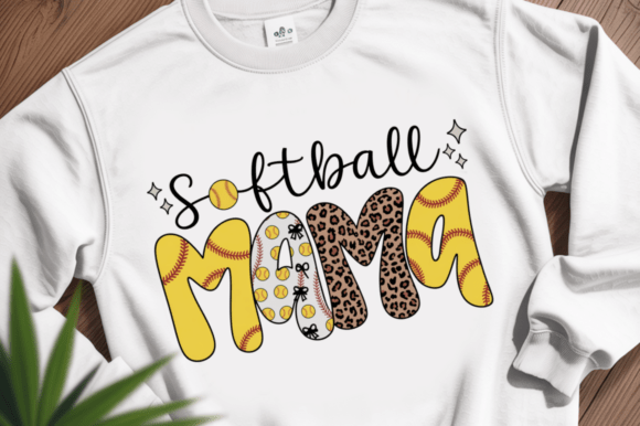 Softball Mama PNG Softball Game Day PNG: A Unique Digital Design for Crafting Enthusiasts