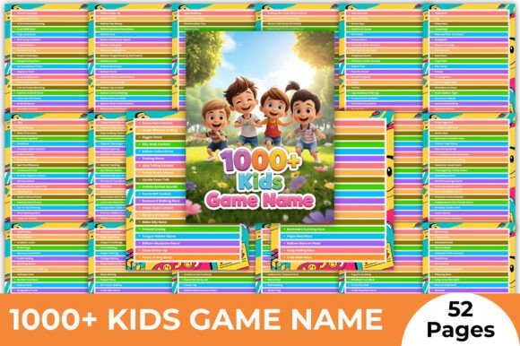 Unlock Endless Fun with 1000 Kids Game Names