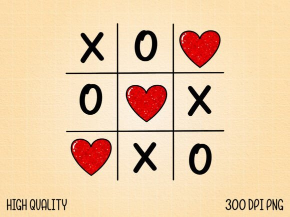 Valentine Cute XOXO Game PNG: Creative Uses for Crafters, Designers, and DIY Enthusiasts